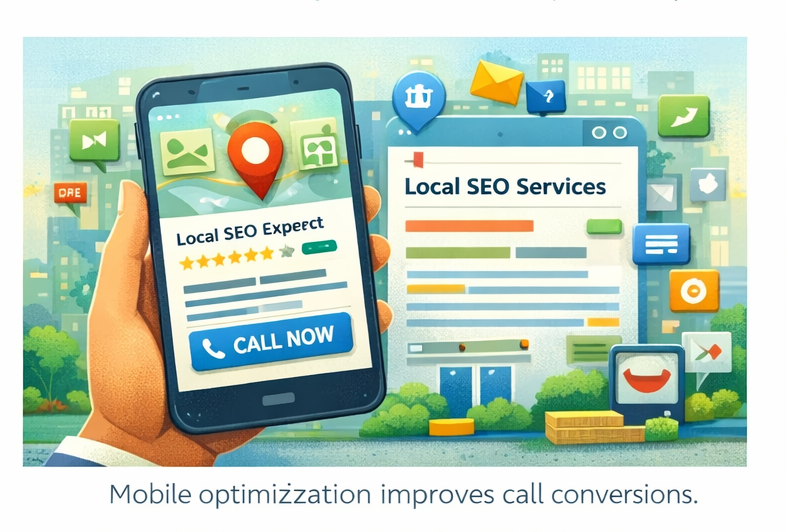 mobile-friendly website increasing local phone calls