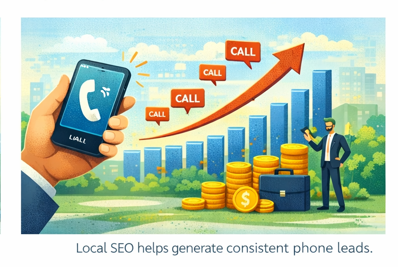 business growth through local SEO phone leads