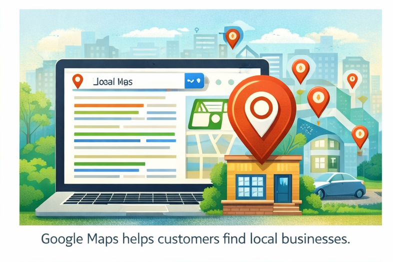 Google Maps local SEO business visibility