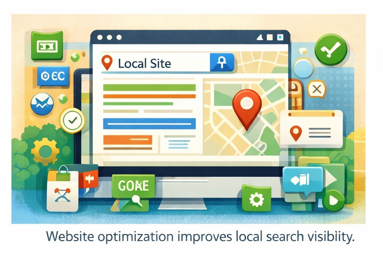 local website optimization for SEO